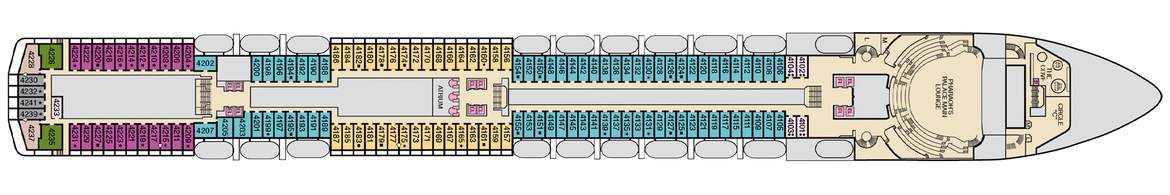 Carnival Cruise Line, Carnival Spirit Deck 4.jpg